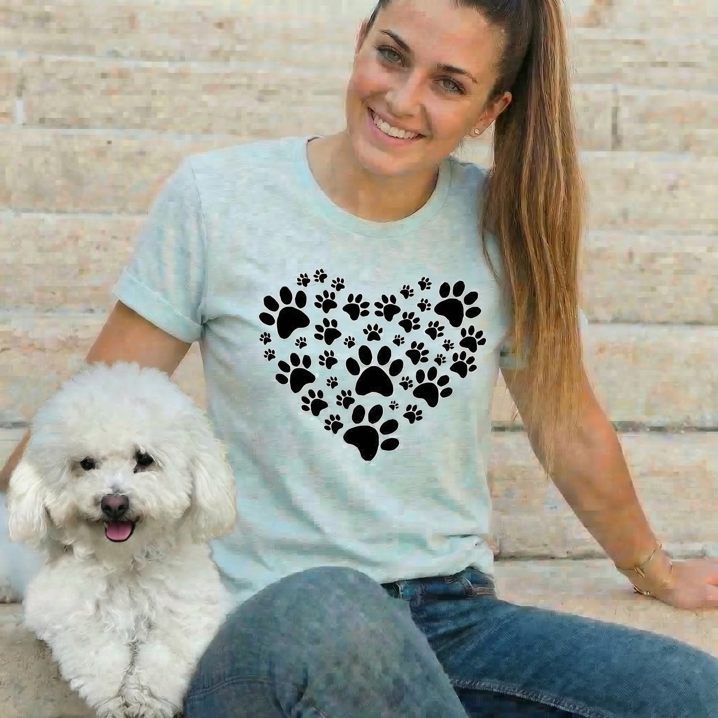 Camiseta Corazón de patas "Paw Heart" T-Shirt