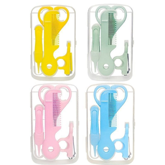 Set de Cuidado de Uñas para Bebé – 5 Piezas de Acero Inoxidable-Baby Nail Care Set – 5-piece Stainless Steel Kit