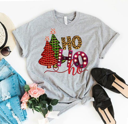 Camiseta Ho Ho Ho Christmas Santa "T-shirt"