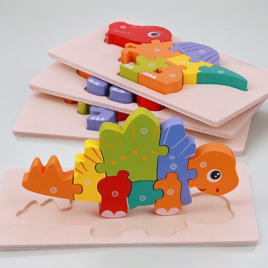 Juguetes Educativos Montessori de Madera – Aprendizaje y Diversión en 3D-Montessori Wooden Educational Toys – Learning & Fun in 3D