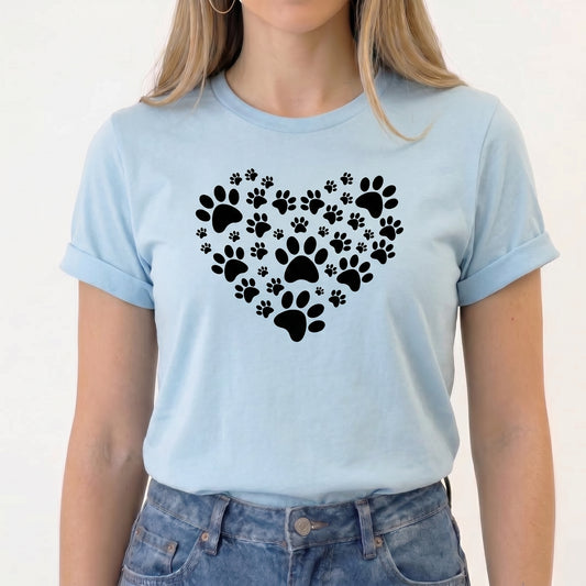 Camiseta Corazón de patas "Paw Heart" T-Shirt