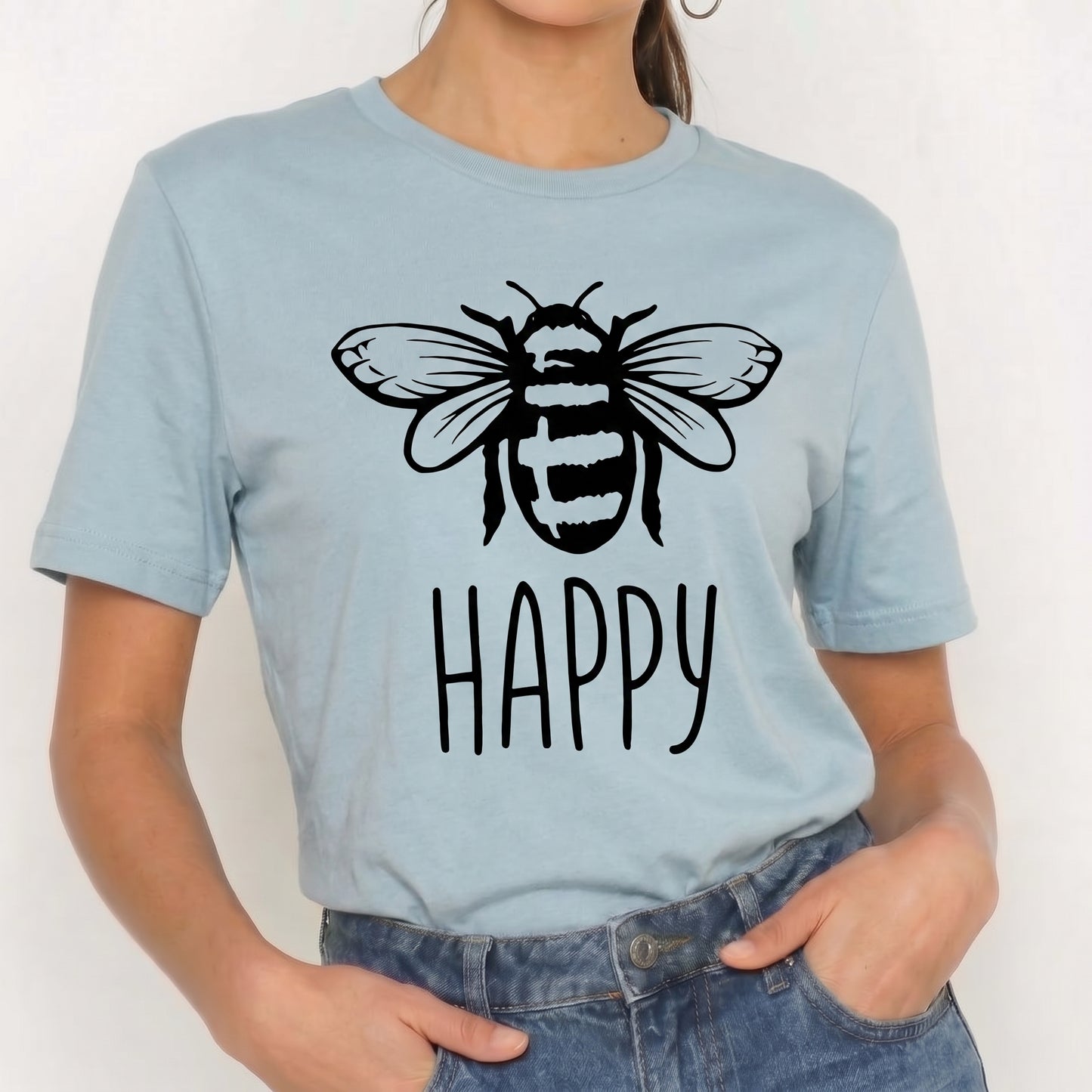 Camiseta Ser Feliz "Bee Happy" T-shirt
