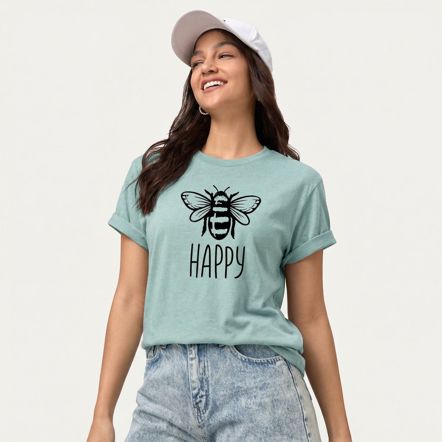 Camiseta Ser Feliz "Bee Happy" T-shirt